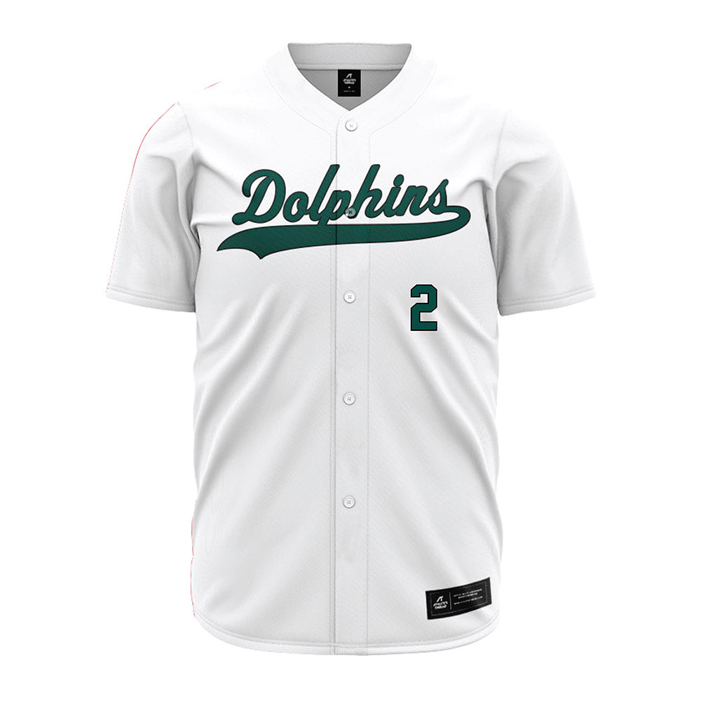 Jacksonville - NCAA Baseball : Clayton Hodges - White Jersey