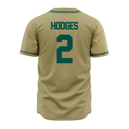 Jacksonville - NCAA Baseball : Clayton Hodges - Gold Jersey-1