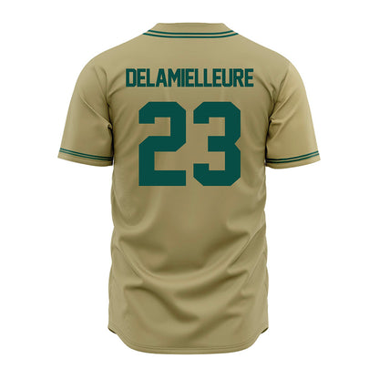 Jacksonville - NCAA Baseball : Blake DeLamielleure - Gold Jersey-1