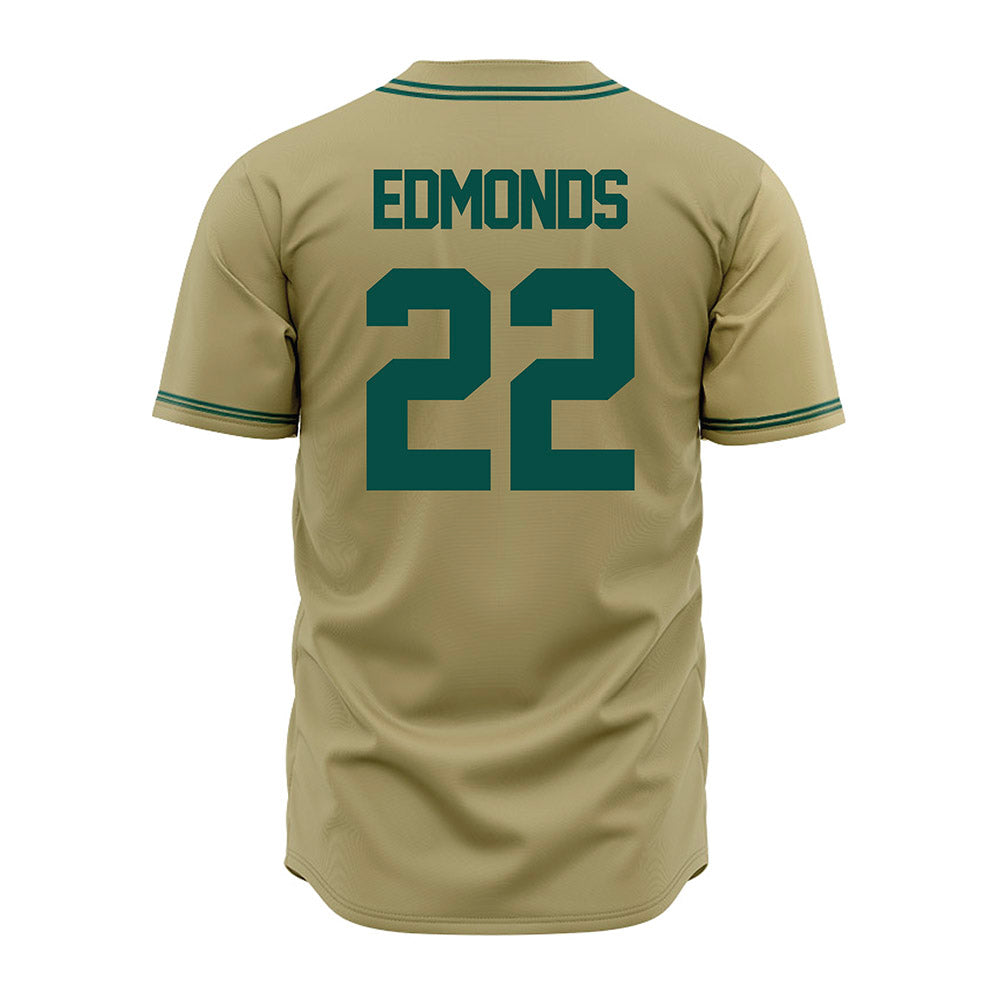 Jacksonville - NCAA Baseball : Blake Edmonds - Gold Jersey-1