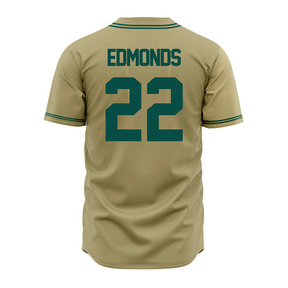 Jacksonville - NCAA Baseball : Blake Edmonds - Gold Jersey-1