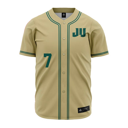 Jacksonville - NCAA Baseball : Jeremy Wright - Gold Jersey-0
