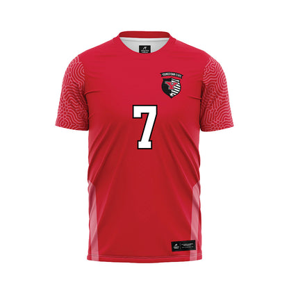 Youngstown State - NCAA Women's Soccer : Eva Sunjevaric - Red Soccer Jersey-0