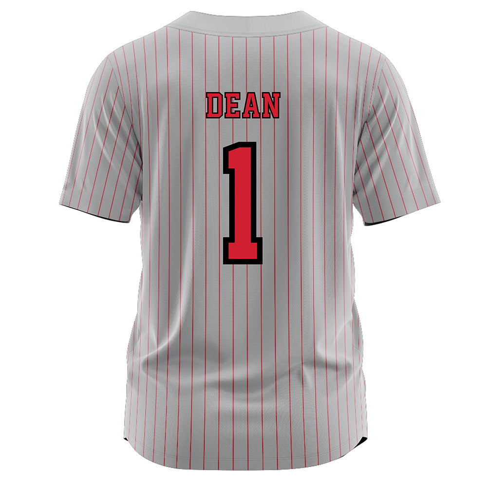Youngstown State - NCAA Softball : Kennedy Dean - Grey Jersey-1