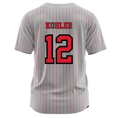 Youngstown State - NCAA Softball : Bree Kohler - Grey Jersey-1