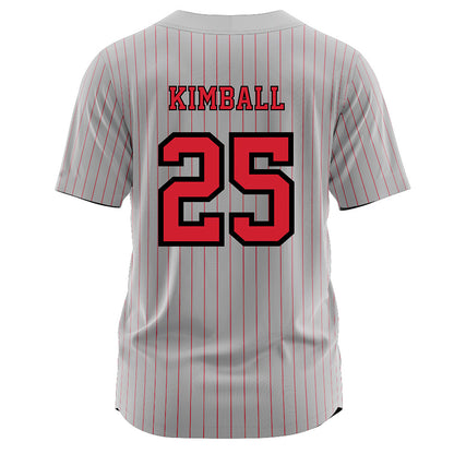 Youngstown State - NCAA Softball : Kennedy Kimball - Grey Jersey-1