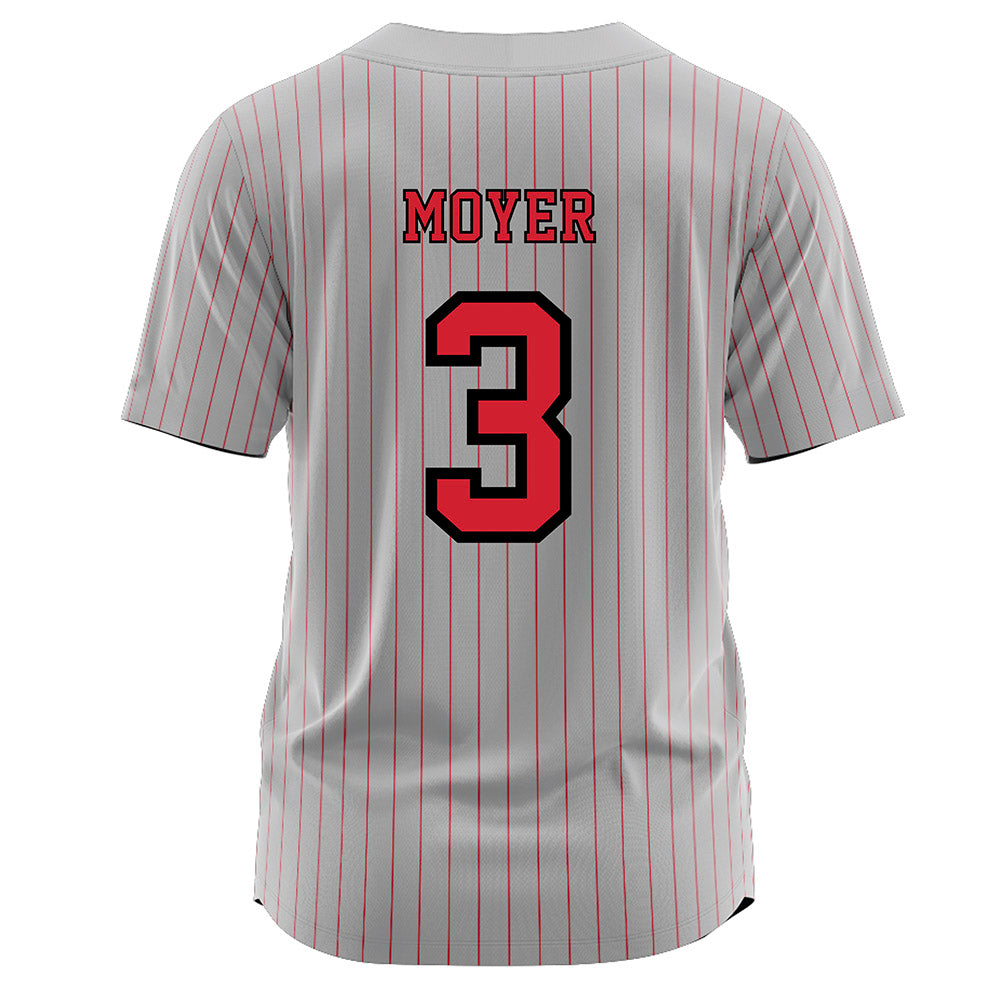 Youngstown State - NCAA Softball : Selah Moyer - Grey Jersey-1