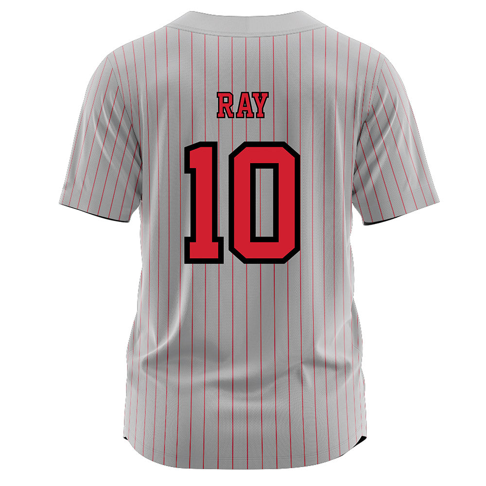 Youngstown State - NCAA Softball : Ayla Ray - Grey Jersey-1