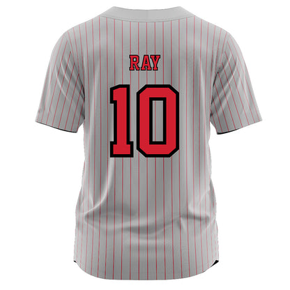 Youngstown State - NCAA Softball : Ayla Ray - Grey Jersey-1