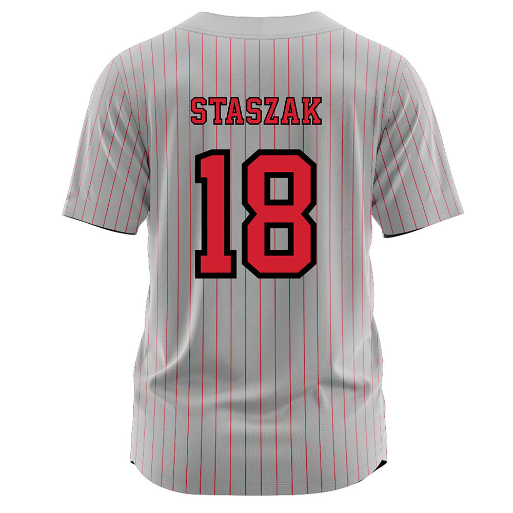 Youngstown State - NCAA Softball : Leila Staszak - Grey Jersey-1