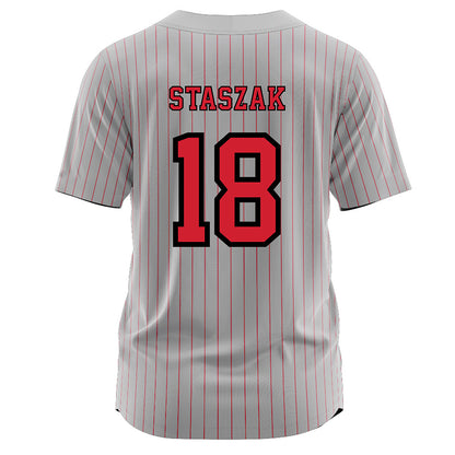 Youngstown State - NCAA Softball : Leila Staszak - Grey Jersey-1