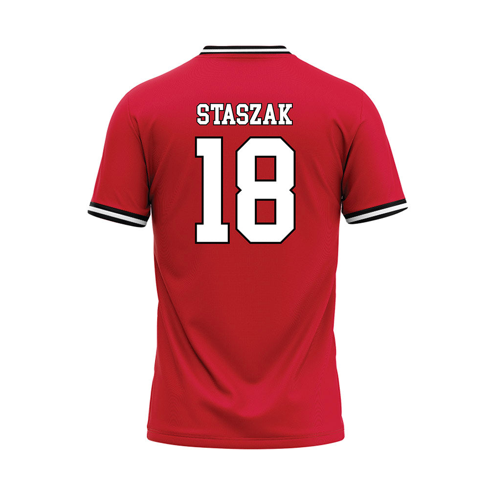 Youngstown State - NCAA Softball : Leila Staszak - Red Jersey-1