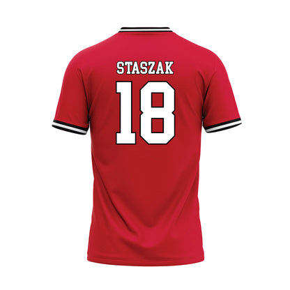 Youngstown State - NCAA Softball : Leila Staszak - Red Jersey-1