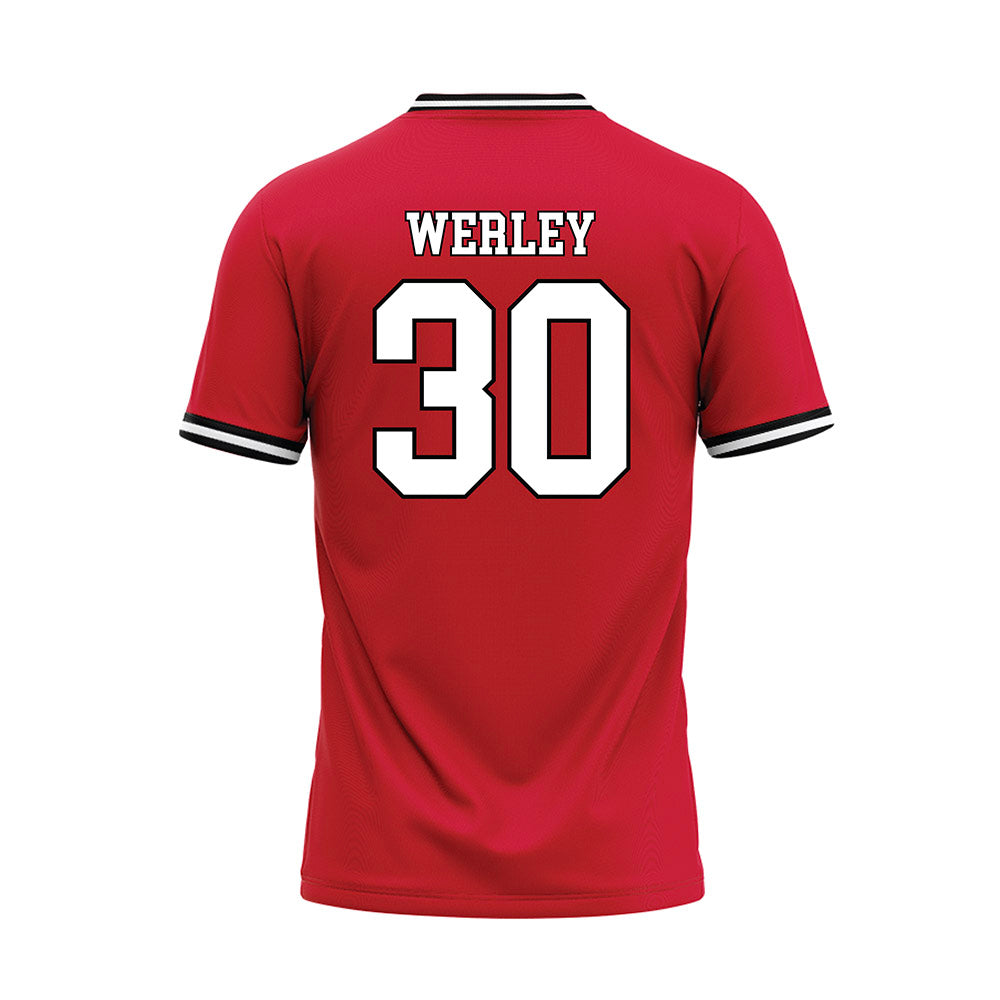 Youngstown State - NCAA Softball : Tatum Werley - Red Jersey-1