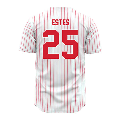 Youngstown State - NCAA Baseball : Sumner Estes - Pinstripe Jersey-1