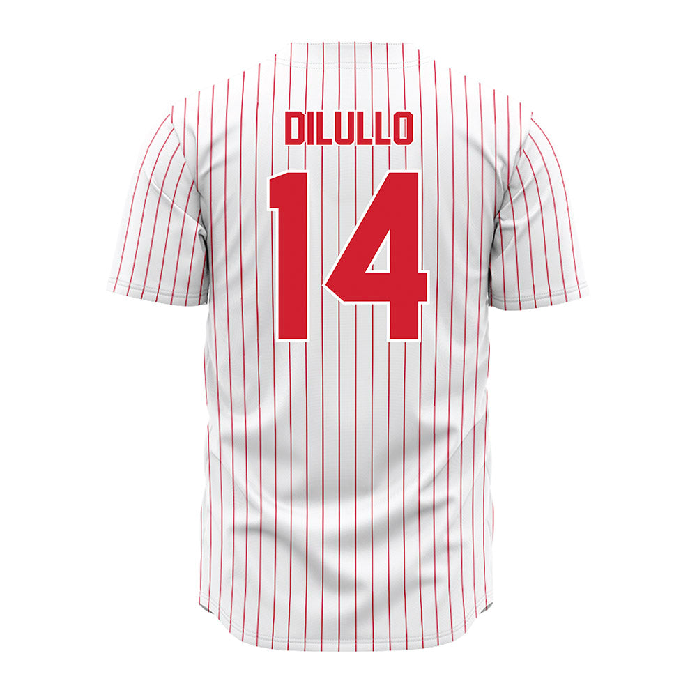 Youngstown State - NCAA Baseball : Ryan DiLullo - Pinstripe Jersey-1
