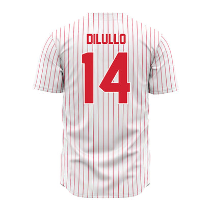 Youngstown State - NCAA Baseball : Ryan DiLullo - Pinstripe Jersey-1