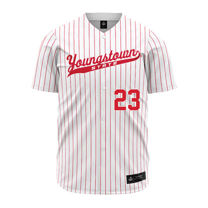 Youngstown State - NCAA Baseball : Sloan Ulrich - Pinstripe Jersey-0