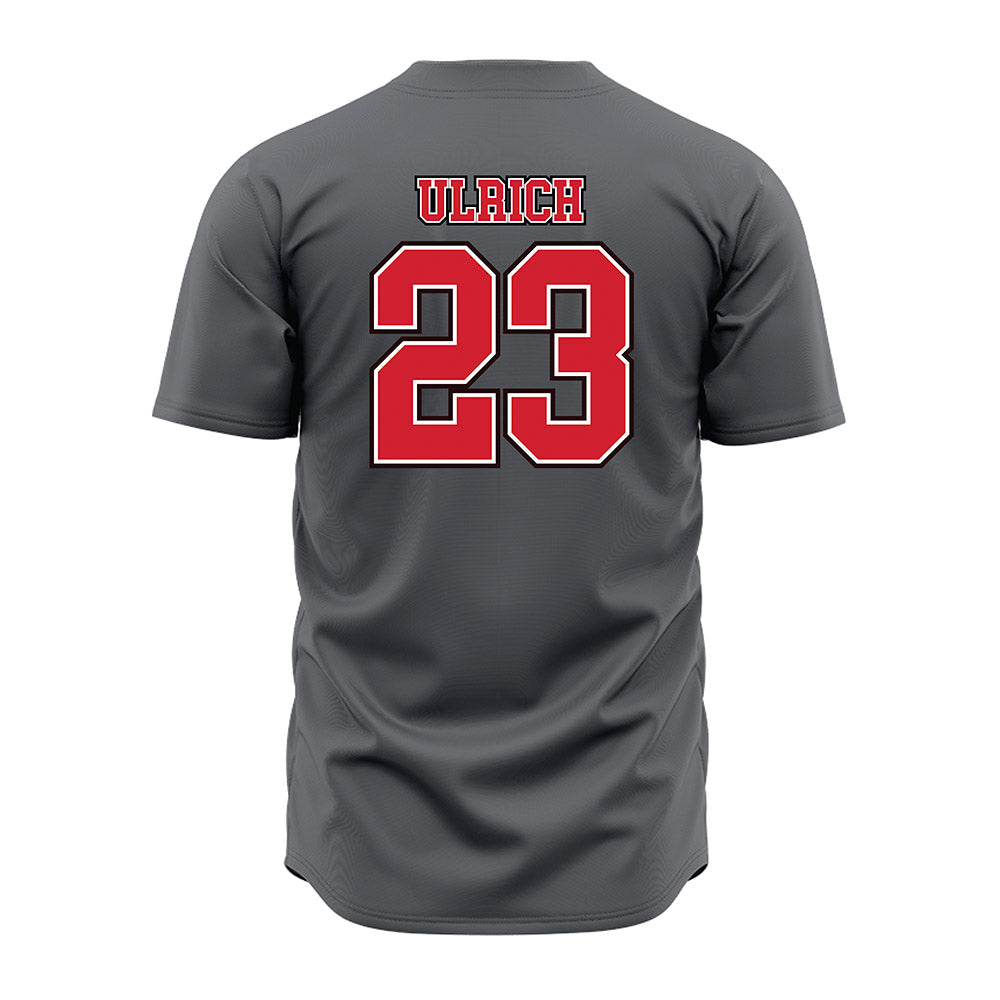 Youngstown State - NCAA Baseball : Sloan Ulrich - Grey Jersey-1