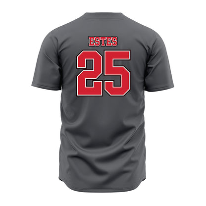 Youngstown State - NCAA Baseball : Sumner Estes - Grey Jersey-1