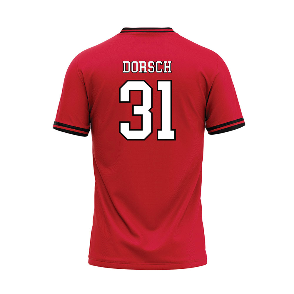 Youngstown State - NCAA Baseball : Aidan Dorsch - Red Jersey-1