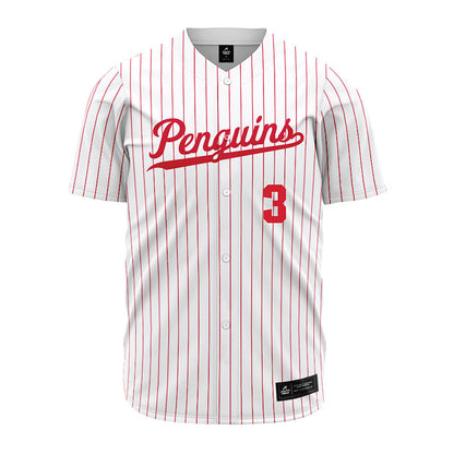Youngstown State - NCAA Baseball : Jack Johnson - Pinstripe Jersey-0