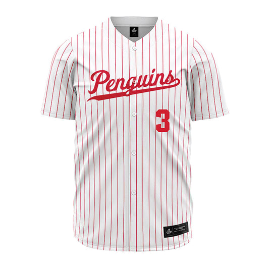 Youngstown State - NCAA Baseball : Jack Johnson - Pinstripe Jersey-0