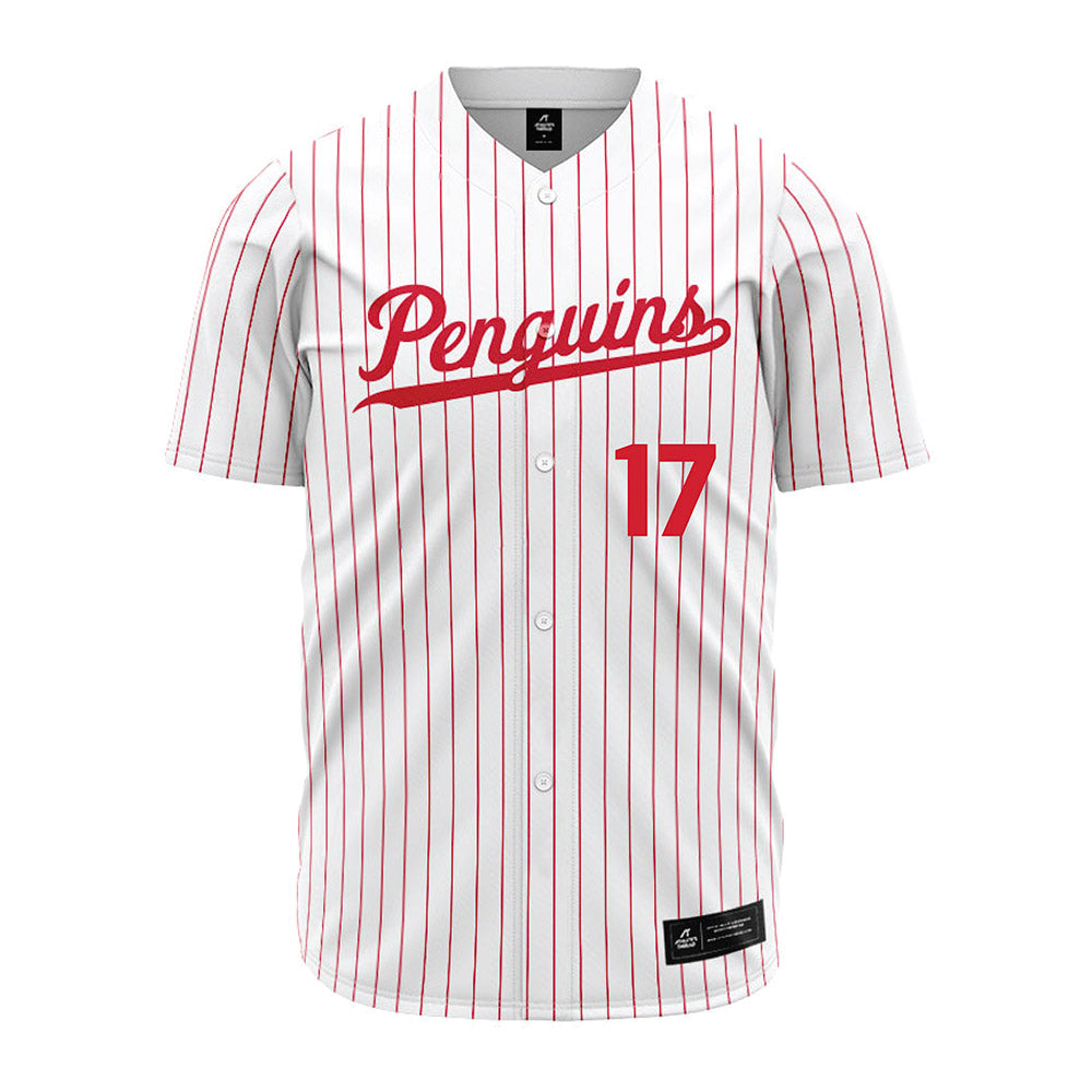 Youngstown State - NCAA Baseball : Tyler Heflin - Pinstripe Jersey-0
