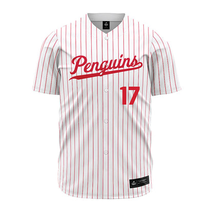 Youngstown State - NCAA Baseball : Tyler Heflin - Pinstripe Jersey-0