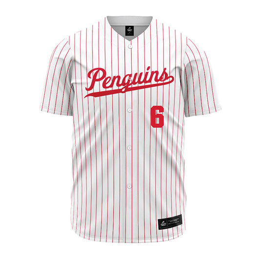 Youngstown State - NCAA Baseball : Tommy Rover - Pinstripe Jersey-0