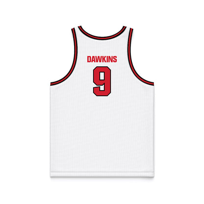 Youngstown State - NCAA Men's Basketball : Bryson Dawkins - White Basketball Jersey-1
