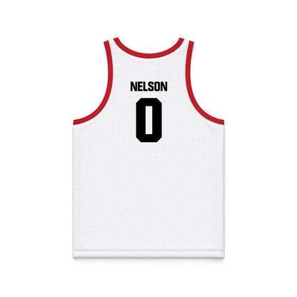Youngstown State - NCAA Men's Basketball : Jason Nelson - White Basketball Jersey-1
