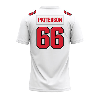Youngstown State - NCAA Football : Max Patterson - White Premium Football Jersey-1