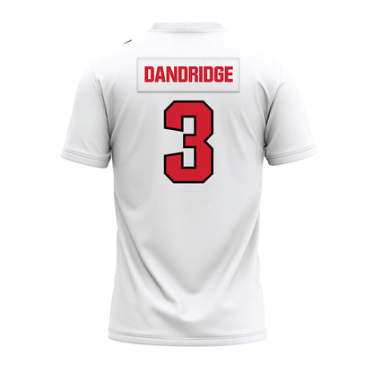 Youngstown State - NCAA Football : Richard Dandridge - White Premium Football Jersey-1