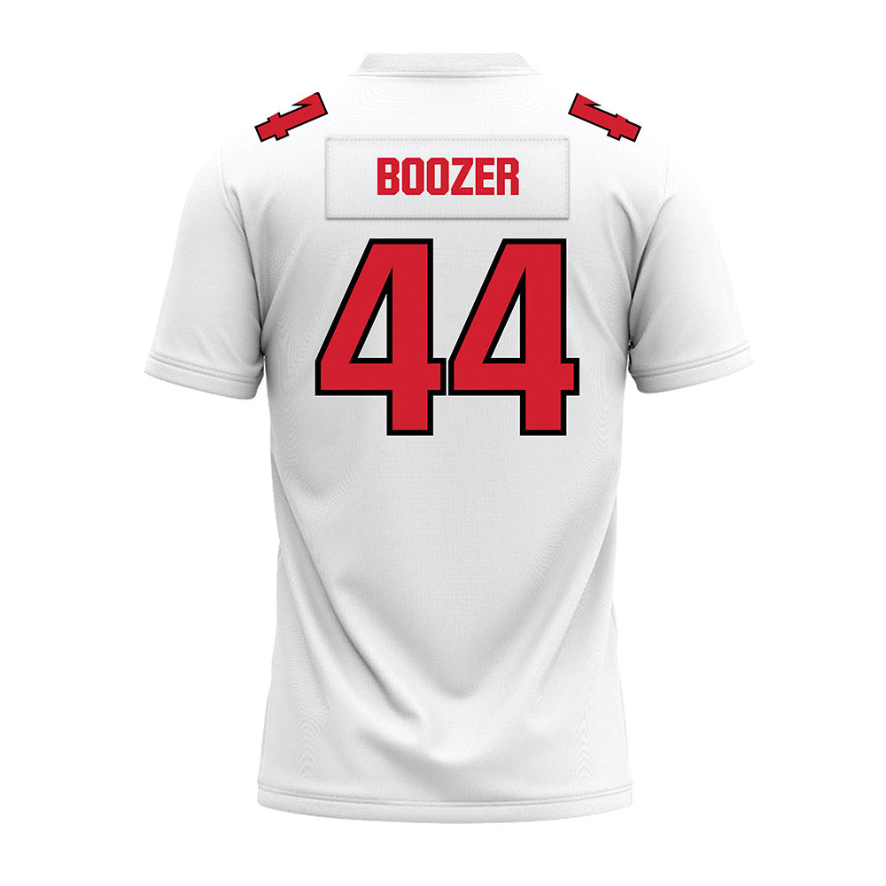 Youngstown State - NCAA Football : Nathan Boozer - White Premium Football Jersey-1