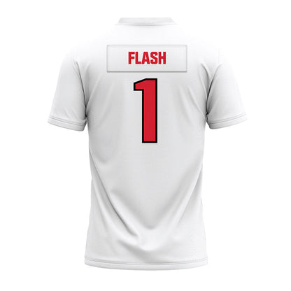 Youngstown State - NCAA Football : Kylon Flash - White Premium Football Jersey-1