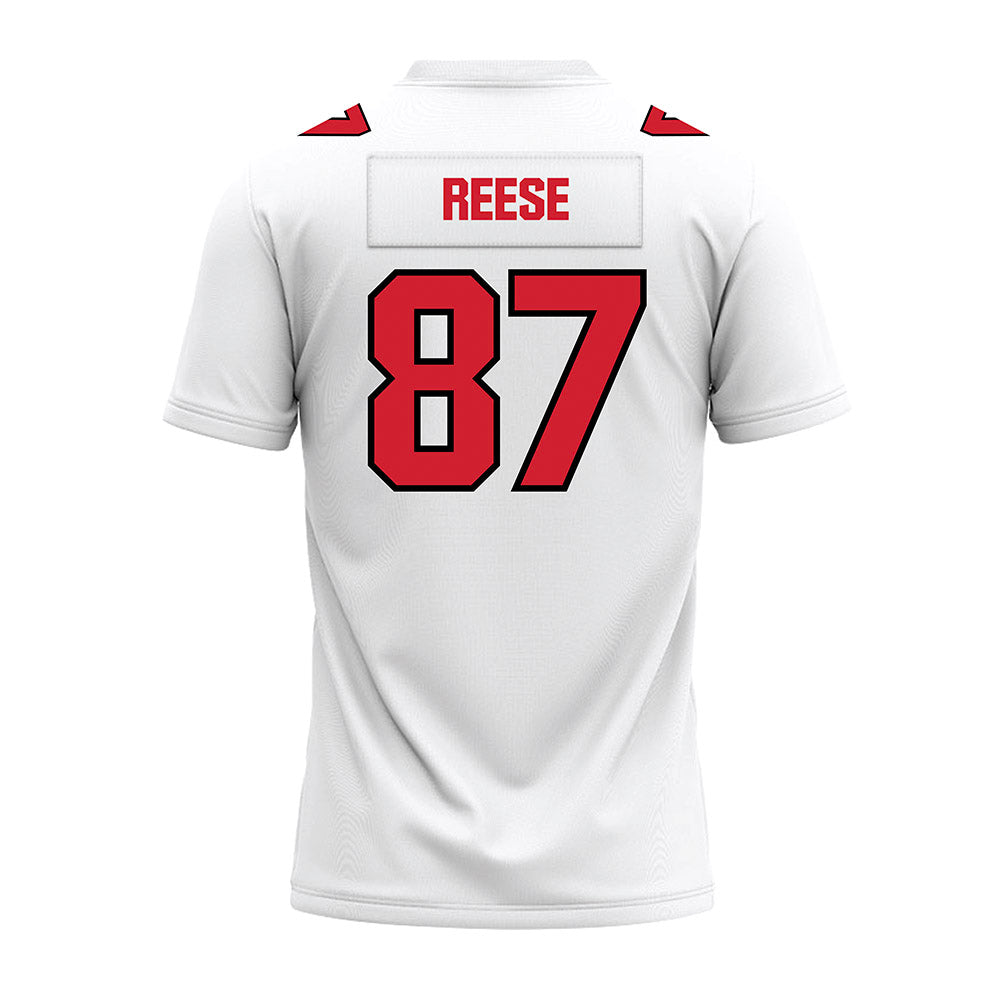 Youngstown State - NCAA Football : Alex Reese - White Premium Football Jersey-1