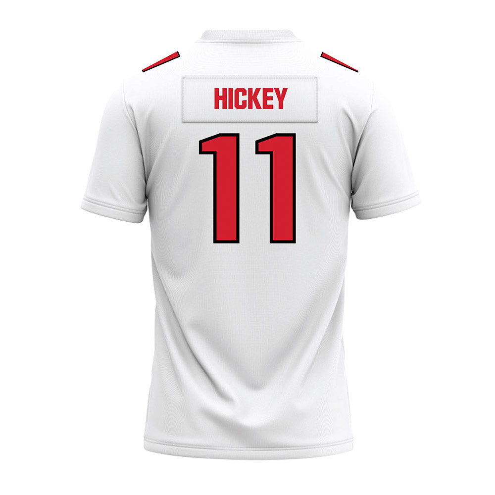 Youngstown State - NCAA Football : Dathan Hickey - White Premium Football Jersey-1