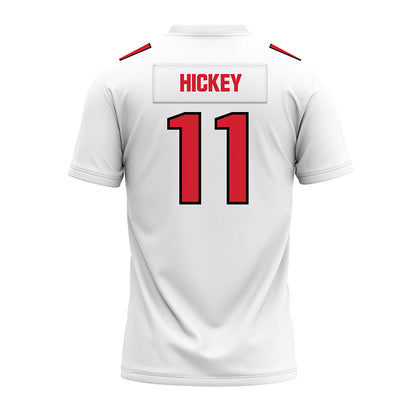 Youngstown State - NCAA Football : Dathan Hickey - White Premium Football Jersey-1