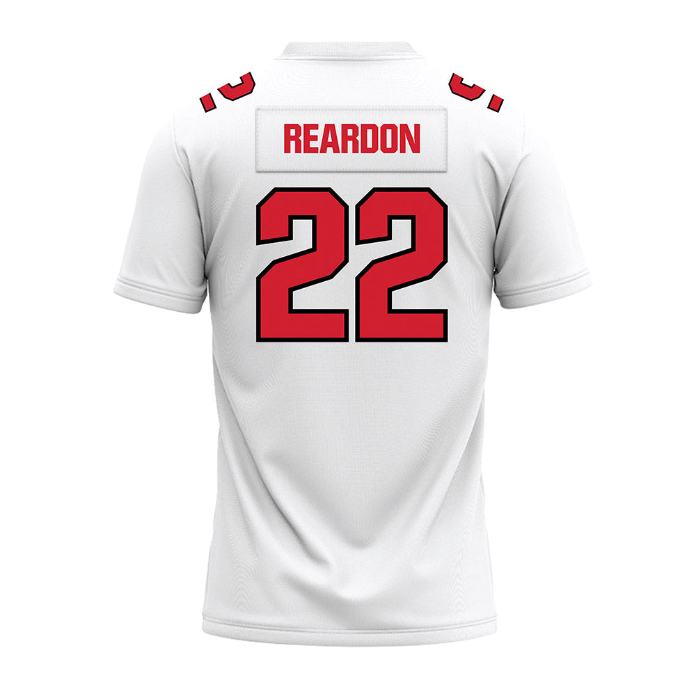 Youngstown State - NCAA Football : Matthew Reardon - White Premium Football Jersey-1