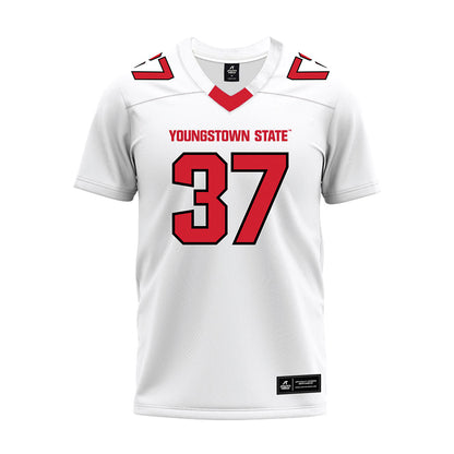 Youngstown State - NCAA Football : Evan Anderson - White Premium Football Jersey-0
