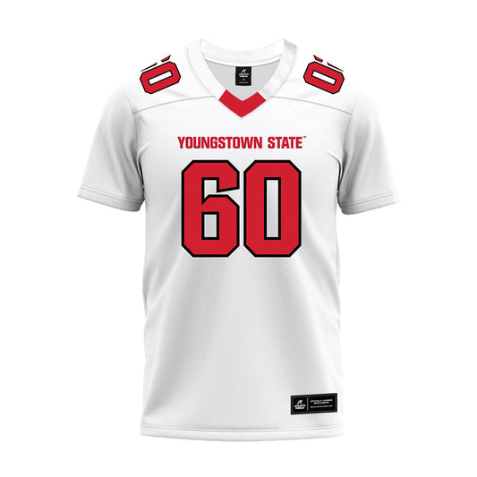 Youngstown State - NCAA Football : Najwan Smithwick - White Premium Football Jersey-0