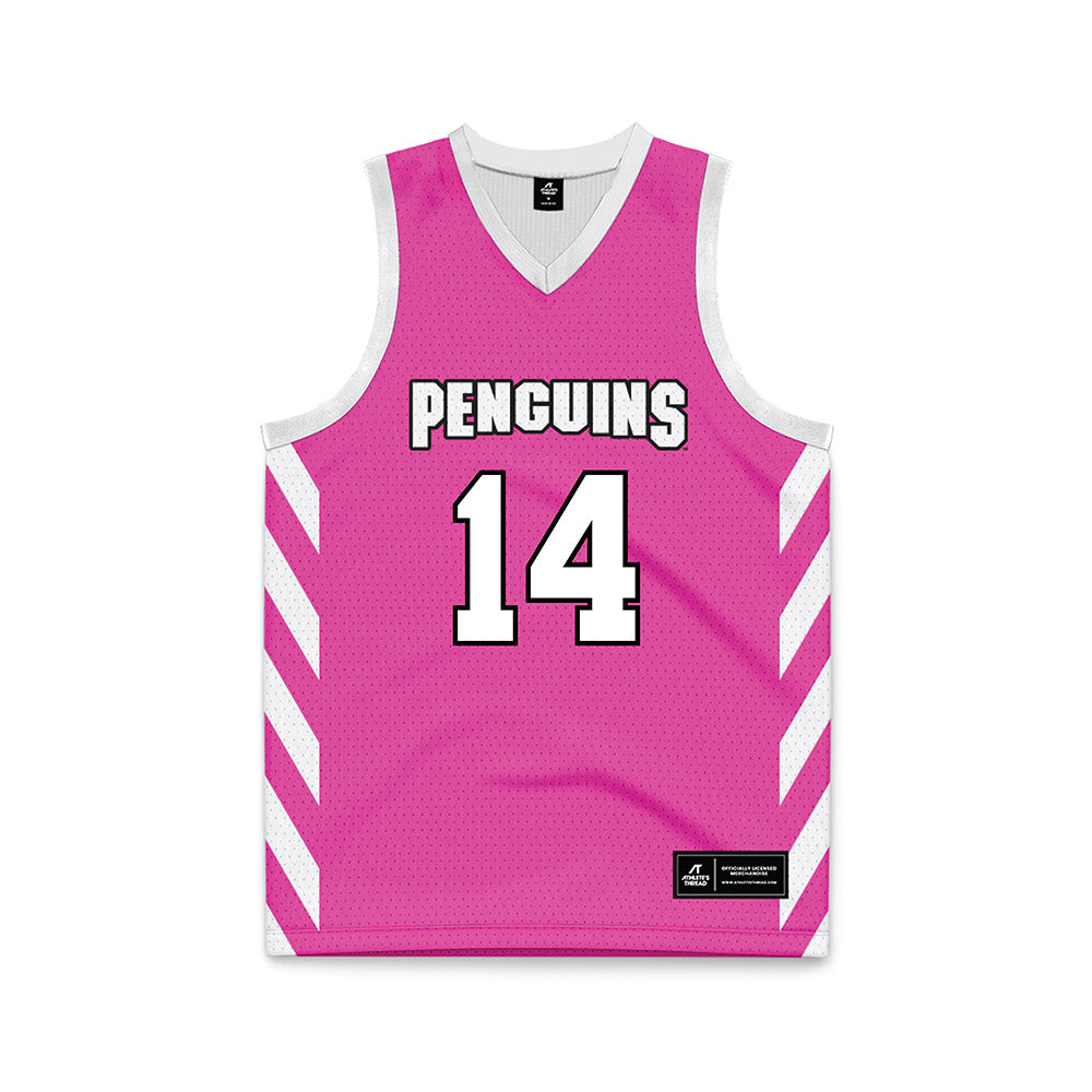 Youngstown State - NCAA Women's Basketball : Casey Santoro - Pink Basketball Jersey-0