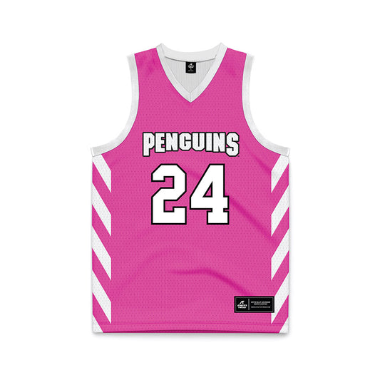 Youngstown State - NCAA Women's Basketball : Bella Samz - Pink Basketball Jersey-0
