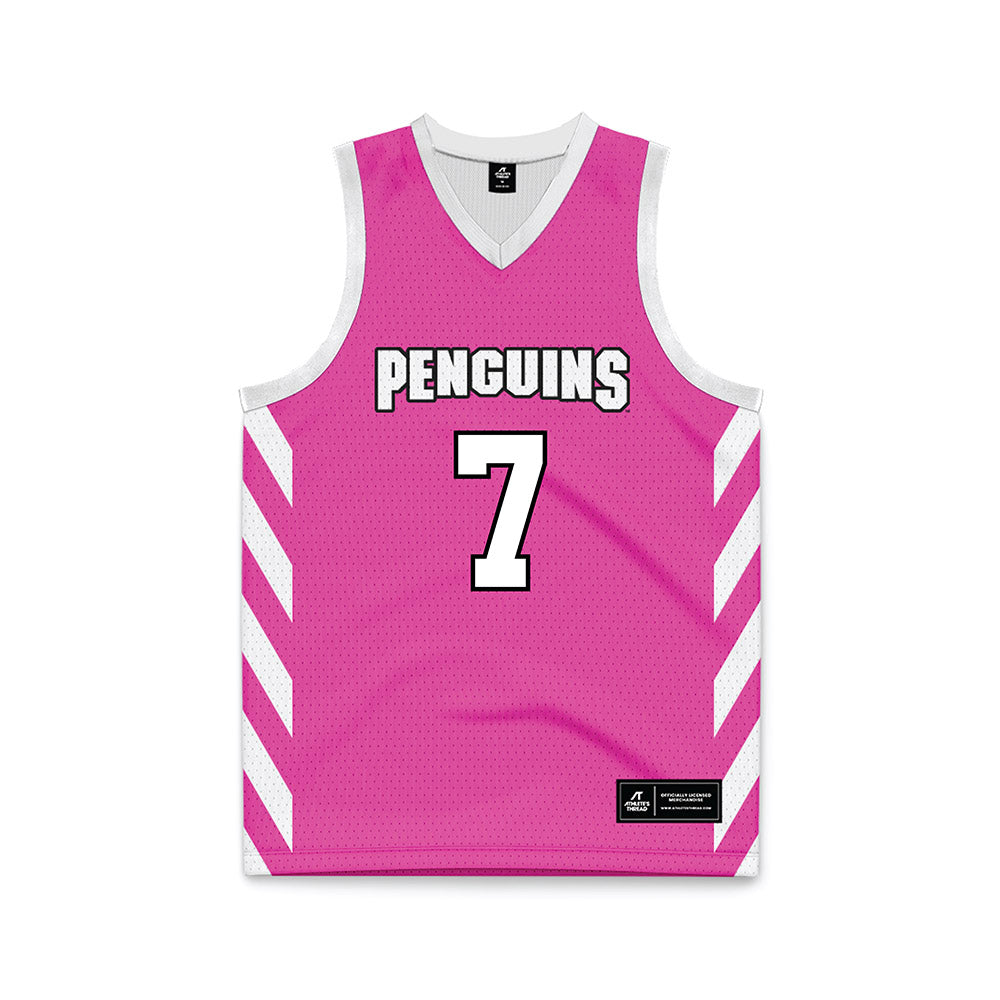 Youngstown State - NCAA Women's Basketball : Paulina Hernandez - Pink Basketball Jersey-0