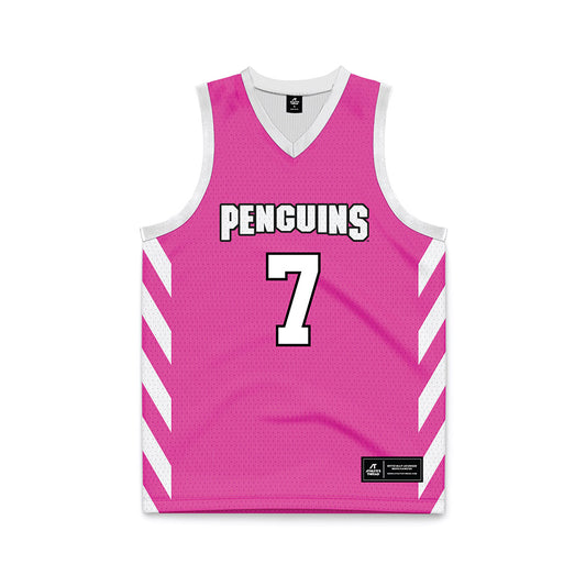 Youngstown State - NCAA Women's Basketball : Paulina Hernandez - Pink Basketball Jersey-0