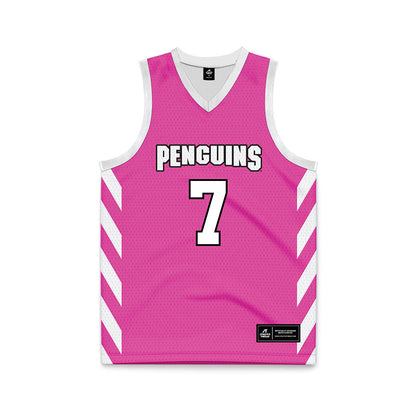 Youngstown State - NCAA Women's Basketball : Paulina Hernandez - Pink Basketball Jersey-0