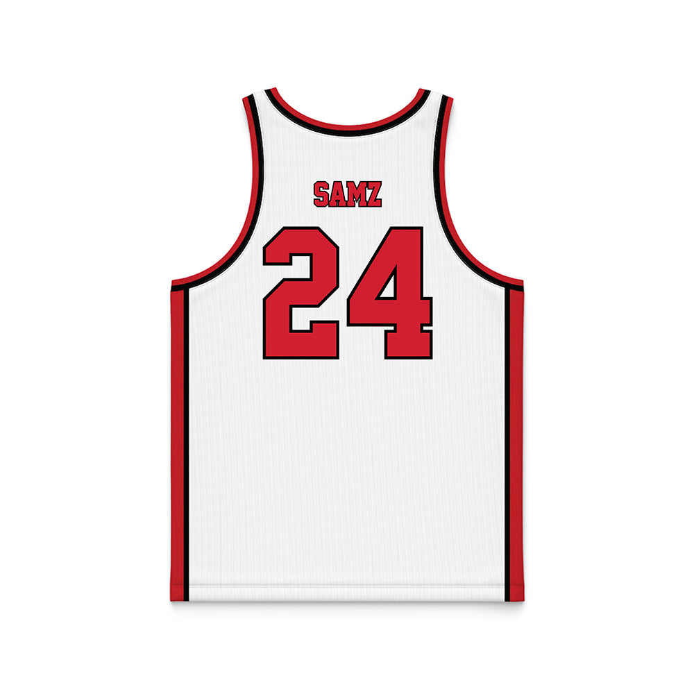 Youngstown State - NCAA Women's Basketball : Bella Samz - White Basketball Jersey-1