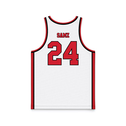 Youngstown State - NCAA Women's Basketball : Bella Samz - White Basketball Jersey-1