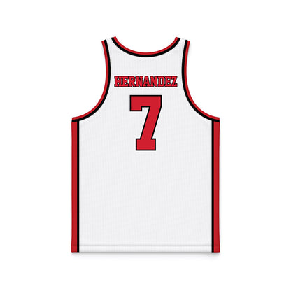 Youngstown State - NCAA Women's Basketball : Paulina Hernandez - White Basketball Jersey-1